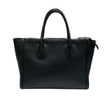 プラダ PRADA ォンセプトハンドバッグ 1BA183 ブラックシルバー金具 レザー レディース ショルダーバッグ
