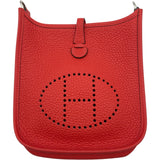 エルメス HERMES エヴリンTPM T刻 ブーゲンビリア シルバー金具 トリヨン レディース ショルダーバッグ