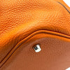 エルメス HERMES ピコタンロックMM □N刻 オレンジ シルバー金具 トリヨン レディース ハンドバッグ