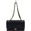 シャネル CHANEL マトラッセ25 A01112 13番台 ブラック ゴールド金具 キャビア レディース ショルダーバッグ
