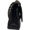 シャネル CHANEL マトラッセ25 A01112 13番台 ブラック ゴールド金具 キャビア レディース ショルダーバッグ