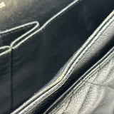 シャネル CHANEL マトラッセ25 A01112 4番台 ブラック シルバー金具 キャビアスキン レディース ショルダーバッグ