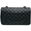 シャネル CHANEL マトラッセ25 A01112 4番台 ブラック シルバー金具 キャビアスキン レディース ショルダーバッグ