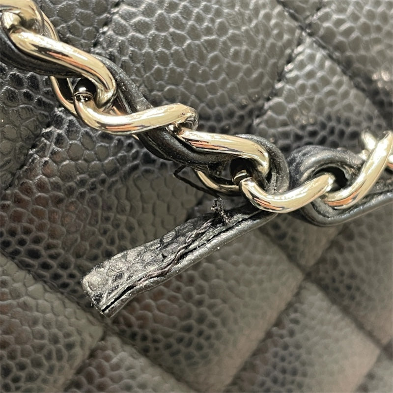 シャネル CHANEL マトラッセ25 A01112 4番台 ブラック シルバー金具