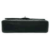 シャネル CHANEL マトラッセ25 A01112 4番台 ブラック シルバー金具 キャビアスキン レディース ショルダーバッグ