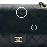 シャネル CHANEL マトラッセ25 A01112 1番台 ブラック ゴールド金具 ラム レディース ショルダーバッグ