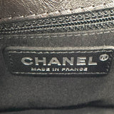 シャネル CHANEL ココマークチェーンショルダー 24番台 ブラック シルバー金具 ツイード レディース ショルダーバッグ
