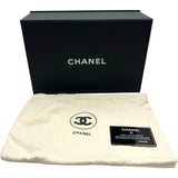 シャネル CHANEL ココマークチェーンショルダー 24番台 ブラック シルバー金具 ツイード レディース ショルダーバッグ