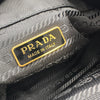 プラダ PRADA トライアングルロゴ バケットバッグ 1BE067 ブラック ナイロン レディース ハンドバッグ