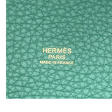 エルメス HERMES ピコタンロック PM W刻印　(2024年製) ヴェールモワイヤン ゴールド金具 トリヨンクレマンス レディース ハンドバッグ