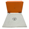エルメス HERMES エールバッグ ジップミニ K刻 ライトブルー/ブラック/シルバー金具 トワル/ヴァッシュハンター メンズ ショルダーバッグ