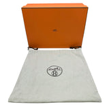 エルメス HERMES エールバッグ ジップミニ K刻 ライトブルー/ブラック/シルバー金具 トワル/ヴァッシュハンター メンズ ショルダーバッグ