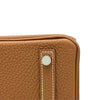 エルメス HERMES バーキン25 K刻 ゴールド シルバー金具 トゴ レディース ハンドバッグ