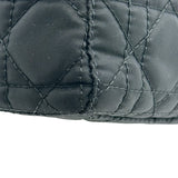 クリスチャン・ディオール Christian Dior レディディオール ミディアム ブラック シルバー金具 ナイロン レディース ショルダーバッグ