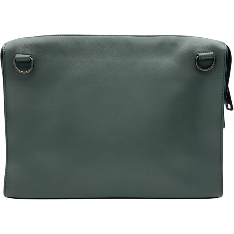 フェンディ FENDI メッセンジャーバッグ 7VA407 グリーン レザー