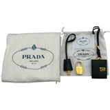 プラダ PRADA エスプラナード 2WAYバッグ 1BA046 ブラック ゴールド金具 サフィアーノ レディース ショルダーバッグ