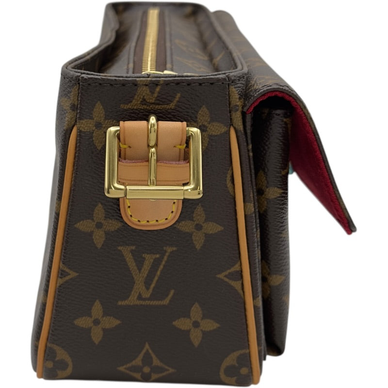 LOUIS VUITTON ルイヴィトン M51164 ヴィバ・シテMM ショルダーバッグ モノグラムキャンバス レディース [中古] ルイ・ヴィトン LOUIS VUITTON ヴィバシテMM M51164 ブラウン