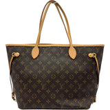 ルイ・ヴィトン LOUIS VUITTON ネヴァーフルMM M46975 ブラウン モノグラム レディース トートバッグ
