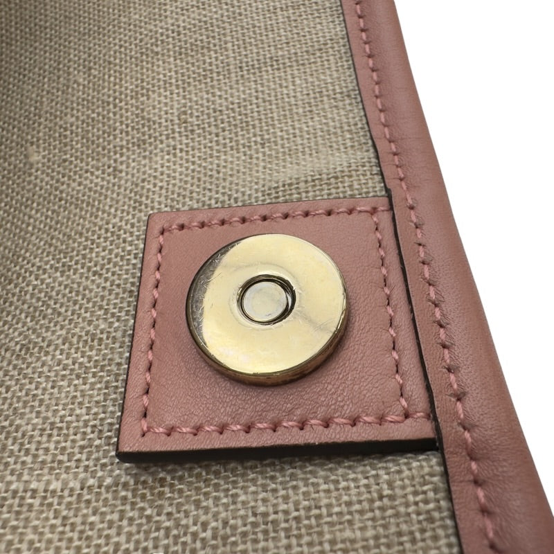 グッチ GUCCI マイクログッチシマ トートバッグ 449647 ピンク レザー