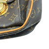 ルイ・ヴィトン LOUIS VUITTON ハドソンGM M40045 ブラウン モノグラムキャンバス レディース ショルダーバッグ