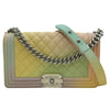 シャネル CHANEL ボーイシャネル25 A67086 25番台 パステル/シルバー金具 キャビアスキン レディース ショルダーバッグ