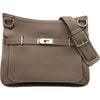 エルメス HERMES ジプシエール34 □M刻 エトゥープ シルバー金具 トリヨン メンズ ショルダーバッグ