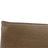 エルメス HERMES ジプシエール34 □M刻 エトゥープ シルバー金具 トリヨン メンズ ショルダーバッグ