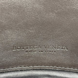 ボッテガ・ヴェネタ BOTTEGA VENETA イントレチャートビジネスバッグ ブラウン　シルバー金具 レザー メンズ ビジネスバッグ
