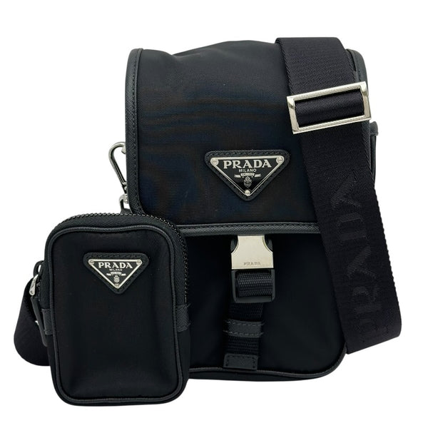 PRADA プラダ ナイロン ショルダーバッグ ブラック(プラダ保管袋付) 2300045142177_1_600x600_crop_c