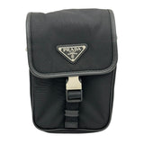 プラダ PRADA Re-Nylon ショルダーバッグ 2VD043 ブラック/シルバー金具 ナイロン レディース ショルダーバッグ