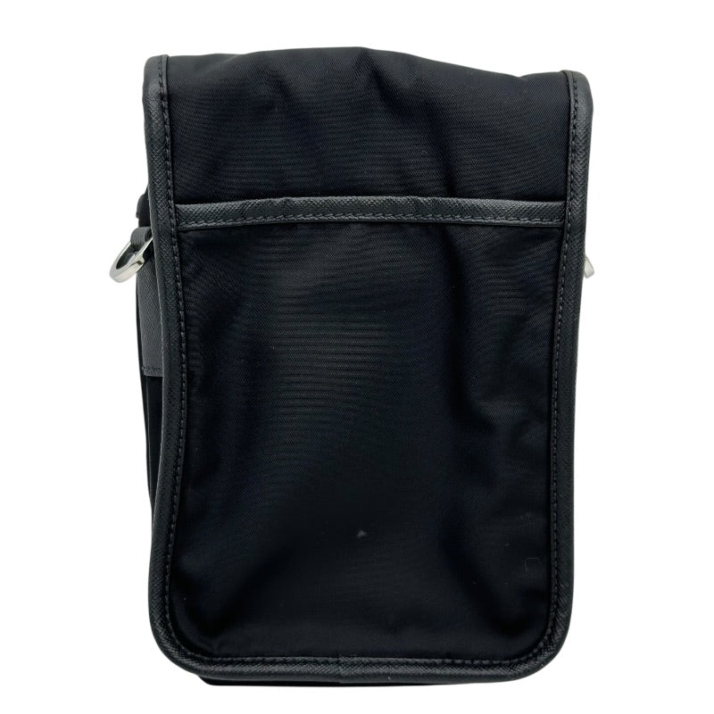 プラダ PRADA Re-Nylon ショルダーバッグ 2VD043 ブラック/シルバー