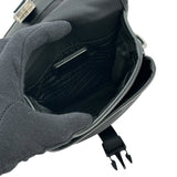 プラダ PRADA Re-Nylon ショルダーバッグ 2VD043 ブラック/シルバー金具 ナイロン レディース ショルダーバッグ