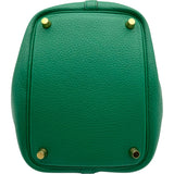 エルメス HERMES ピコタンロックPM A刻 ヴェールヴェルティゴ ゴールド金具 トリヨン レディース ハンドバッグ