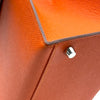 エルメス HERMES ケリー28 外縫い □X刻 フー シルバー金具 エプソン レディース ハンドバッグ