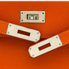 エルメス HERMES ケリー28 外縫い □X刻 フー シルバー金具 エプソン レディース ハンドバッグ