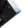フェンディ FENDI ソフトトランク バゲット 7VA565 ブラック/ブルー　シルバー金具 レザー メンズ ショルダーバッグ
