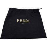フェンディ FENDI ソフトトランク バゲット 7VA565 ブラック/ブルー　シルバー金具 レザー メンズ ショルダーバッグ