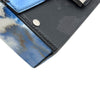 フェンディ FENDI ソフトトランク バゲット 7VA565 ブラック/ブルー　シルバー金具 レザー メンズ ショルダーバッグ