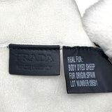 プラダ PRADA テリー トートバッグ 1BG130 ホワイト パイル レディース トートバッグ