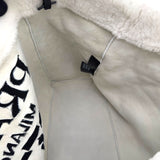 プラダ PRADA テリー トートバッグ 1BG130 ホワイト パイル レディース トートバッグ