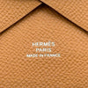 エルメス HERMES カルヴィデュオ W刻 ゴールド シルバー金具 エプソン レディース コインケース