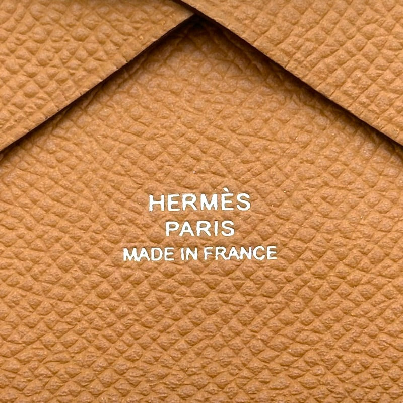 エルメス HERMES カルヴィデュオ W刻 ゴールド シルバー金具 エプソン