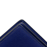 エルメス HERMES ベアンスフレ T刻 ブルーエレクトリック シルバー金具 エプソン レディース 長財布