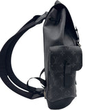 ルイ・ヴィトン LOUIS VUITTON クリストファーPM M46331 ブラック モノグラム・エクリプス・リバース メンズ リュック・デイパック