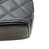 シャネル CHANEL 復刻トート A01804 7番台 ブラック キャビアスキン レディース トートバッグ