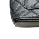 シャネル CHANEL 復刻トート A01804 7番台 ブラック キャビアスキン レディース トートバッグ