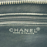 シャネル CHANEL 復刻トート A01804 6番台 ブラック シルバー金具 キャビア レディース ハンドバッグ