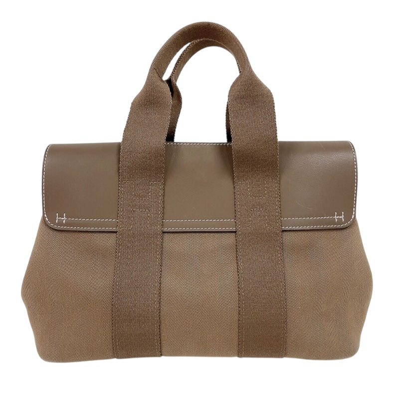 人気カラー！エルメス　ヴァルパライソ　PM　ハンドバッグ　エトープ　Hermes エルメス HERMES ヴァルパライソPM エトゥープ トワル、レザー