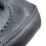 エルメス HERMES エヴリン1　PM □I刻印 ブラック×シルバー金具 トリヨンクレマンス レディース ショルダーバッグ