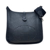 エルメス HERMES エヴリン1　PM □I刻印 ブラック×シルバー金具 トリヨンクレマンス レディース ショルダーバッグ
